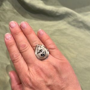 ASTROPHYLLITE RING IN STERLING SILVER 9.50CTS Sz 7